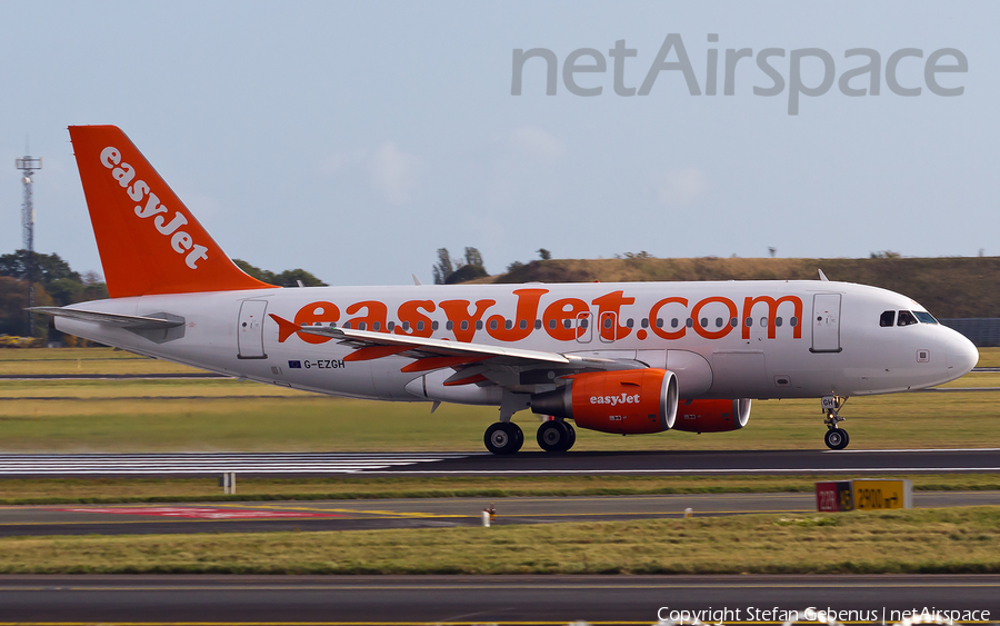 easyJet Airbus A319-111 (G-EZGH) | Photo 12924