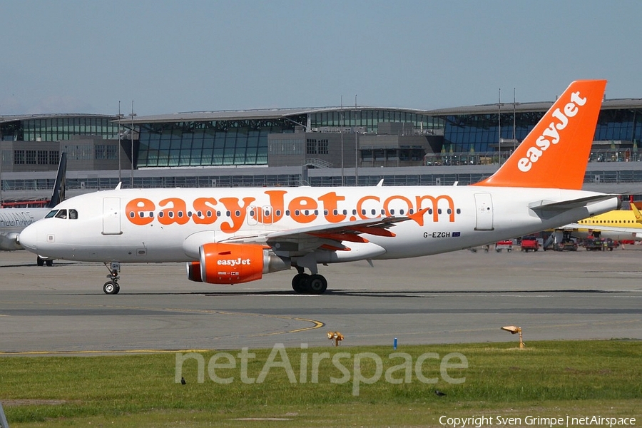 easyJet Airbus A319-111 (G-EZGH) | Photo 47926