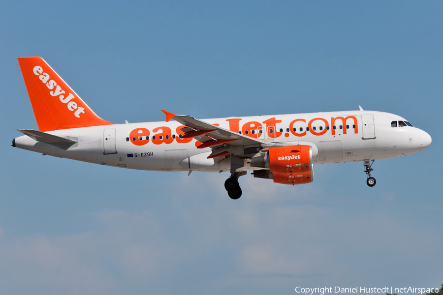 easyJet Airbus A319-111 (G-EZGH) | Photo 502846