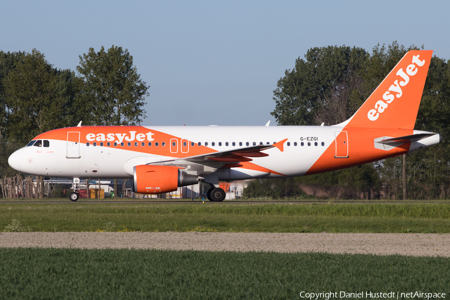 easyJet Airbus A319-111 (G-EZGI) | Photo 522477
