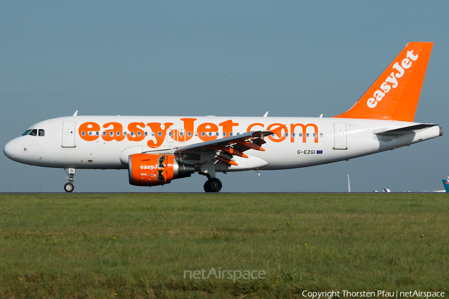 easyJet Airbus A319-111 (G-EZGI) | Photo 61555