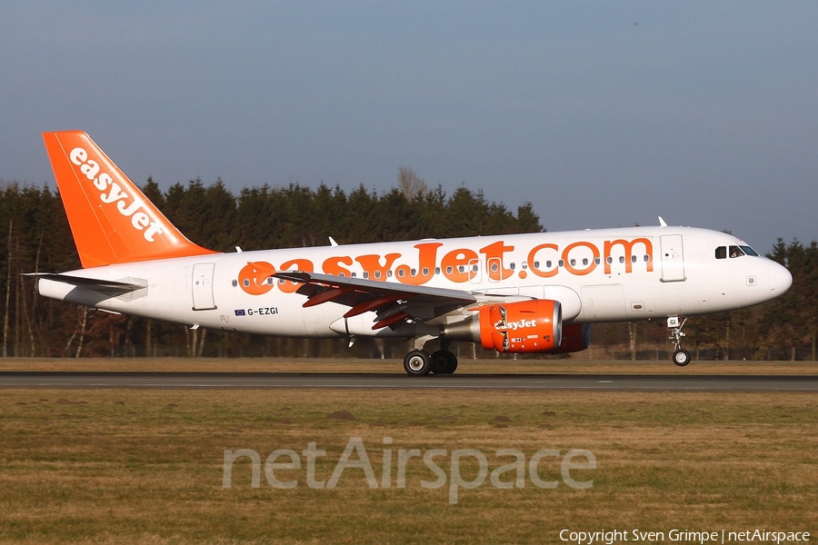 easyJet Airbus A319-111 (G-EZGI) | Photo 42741