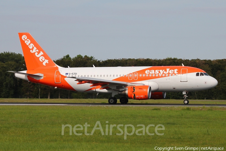 easyJet Airbus A319-111 (G-EZGI) | Photo 86843