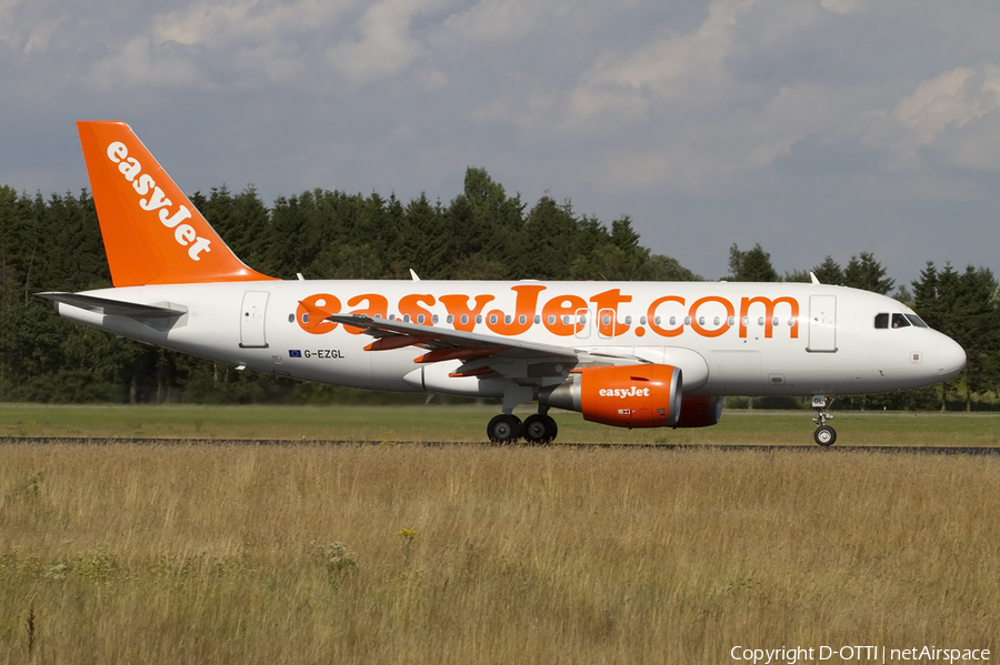 easyJet Airbus A319-111 (G-EZGL) | Photo 413705
