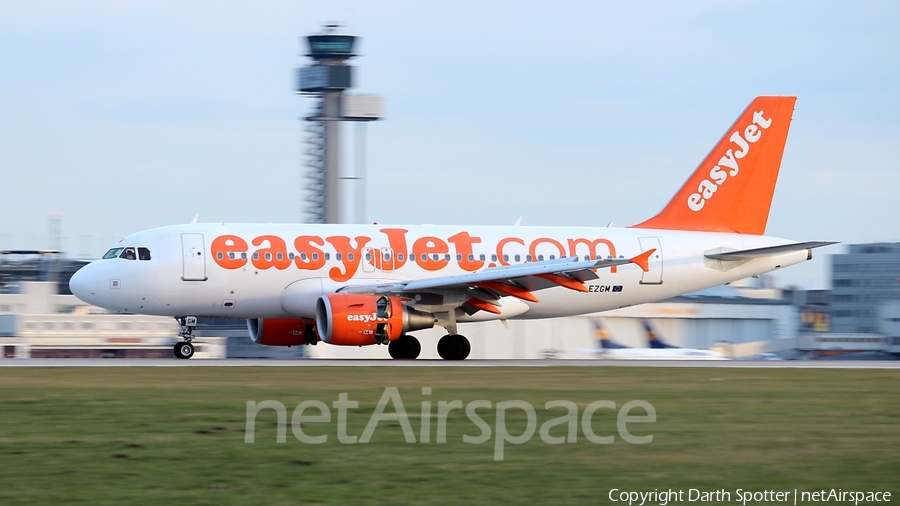 easyJet Airbus A319-111 (G-EZGM) | Photo 208695