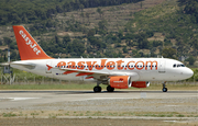 easyJet Airbus A319-111 (G-EZGN) at  Dalaman, Turkey