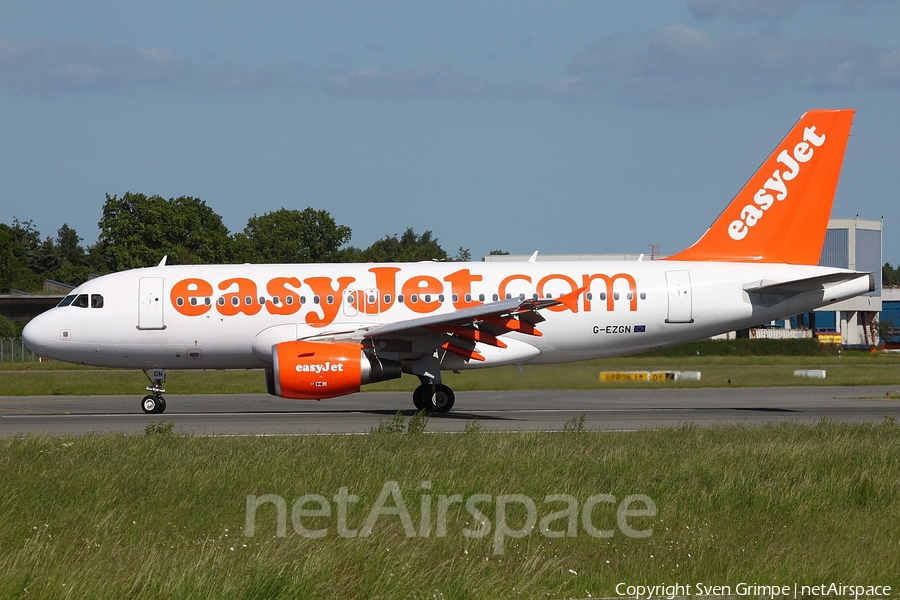 easyJet Airbus A319-111 (G-EZGN) | Photo 26974