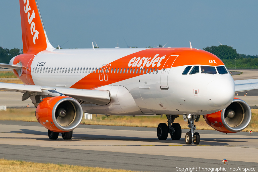 easyJet Airbus A320-214 (G-EZGX) | Photo 575040