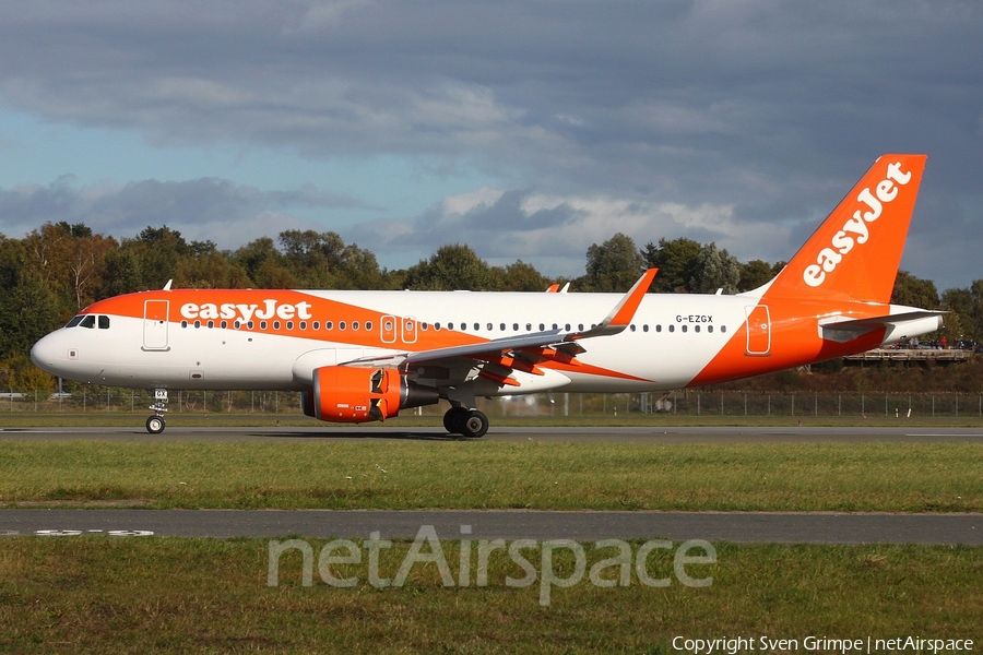 easyJet Airbus A320-214 (G-EZGX) | Photo 267853