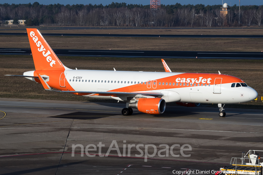 easyJet Airbus A320-214 (G-EZGY) | Photo 289838