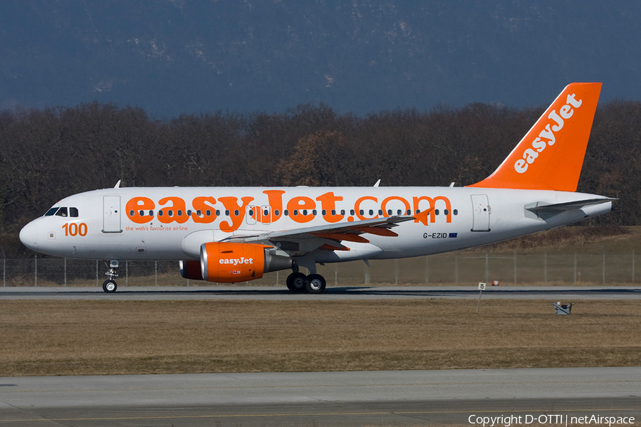 easyJet Airbus A319-111 (G-EZID) | Photo 272180