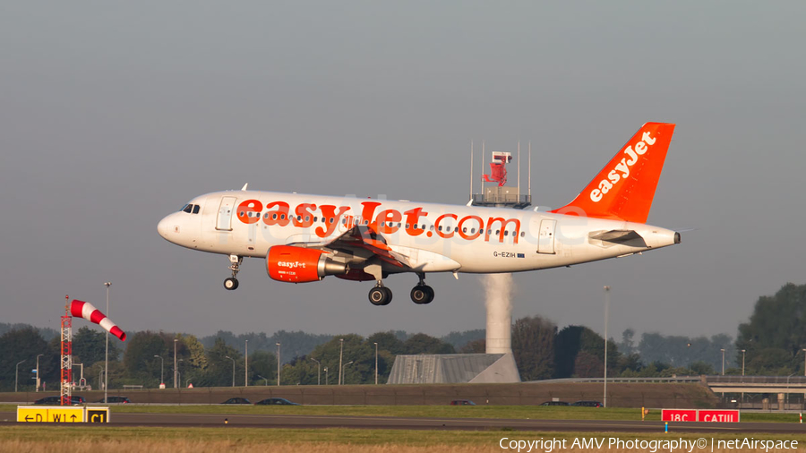 easyJet Airbus A319-111 (G-EZIH) | Photo 136730