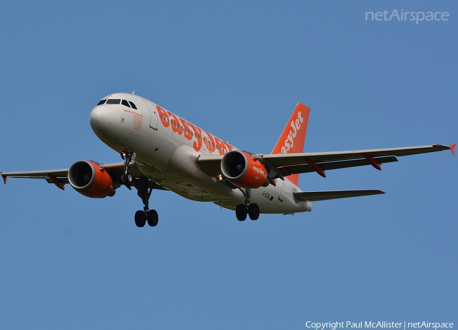 easyJet Airbus A319-111 (G-EZIL) | Photo 33060