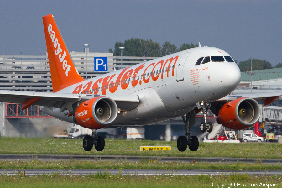 easyJet Airbus A319-111 (G-EZIL) | Photo 82953