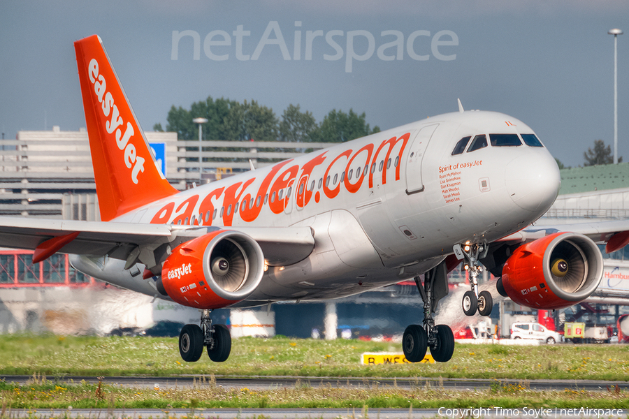 easyJet Airbus A319-111 (G-EZIL) | Photo 82998