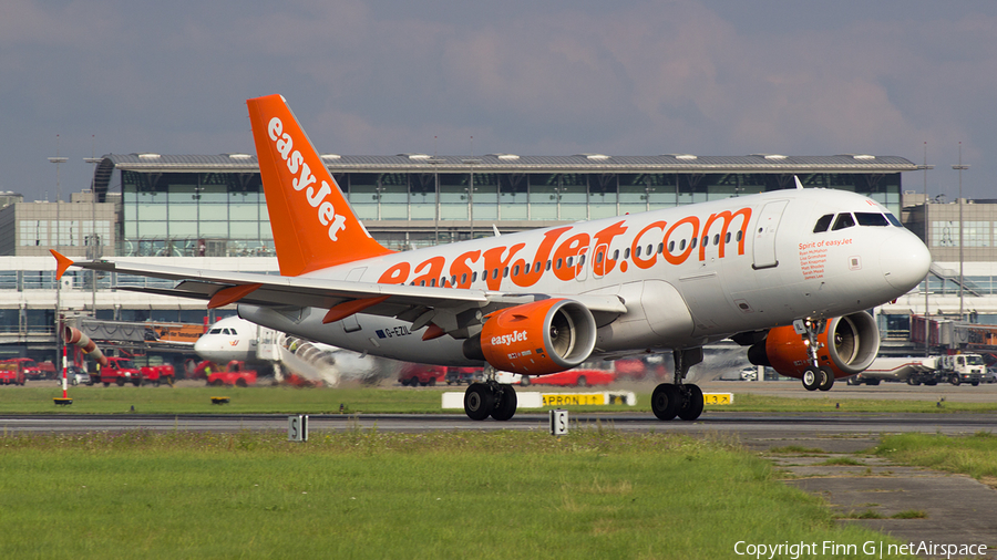 easyJet Airbus A319-111 (G-EZIL) | Photo 99398