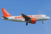 easyJet Airbus A319-111 (G-EZIM) at  Malaga, Spain