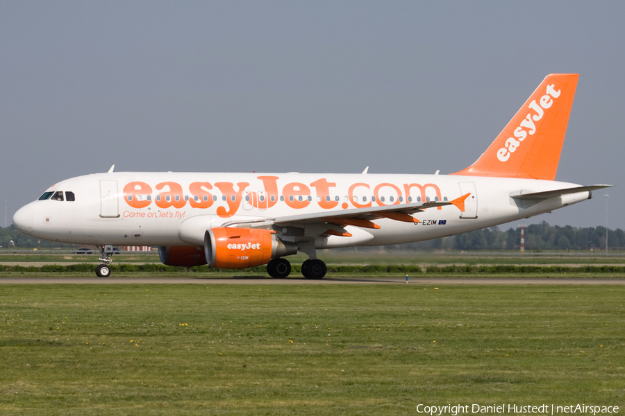 easyJet Airbus A319-111 (G-EZIM) | Photo 550793