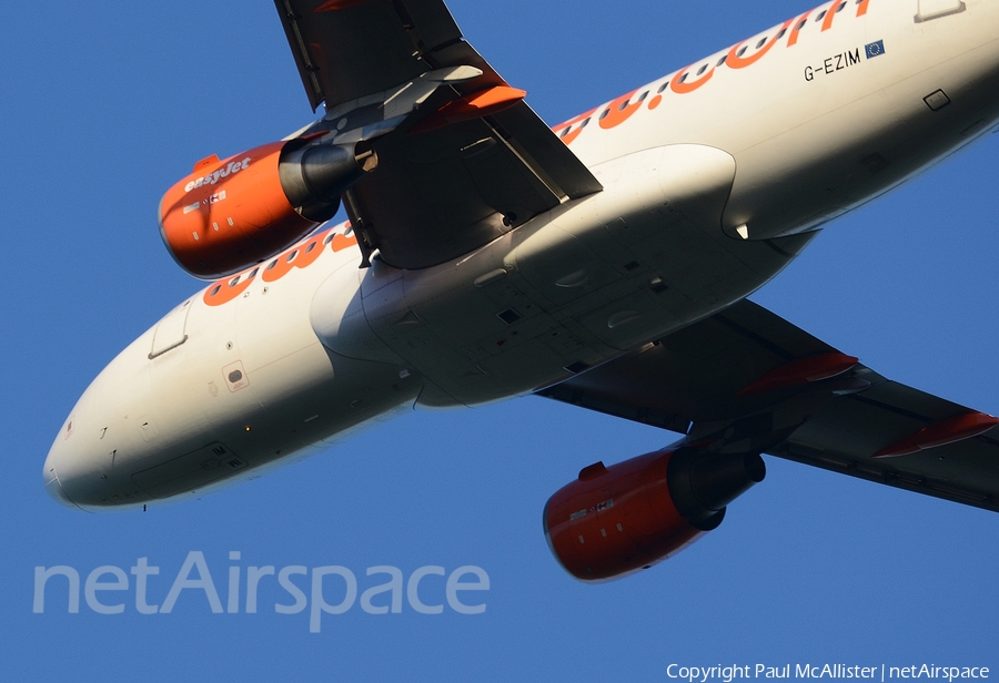 easyJet Airbus A319-111 (G-EZIM) | Photo 162117