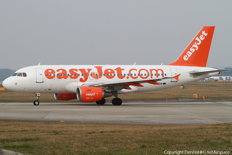easyJet Airbus A319-111 (G-EZIN) | Photo 373854