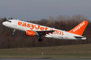 easyJet Airbus A319-111 (G-EZIN) at  Hamburg - Fuhlsbuettel (Helmut Schmidt), Germany