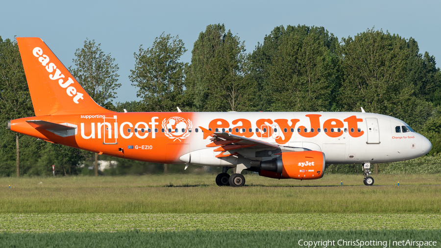 easyJet Airbus A319-111 (G-EZIO) | Photo 256202