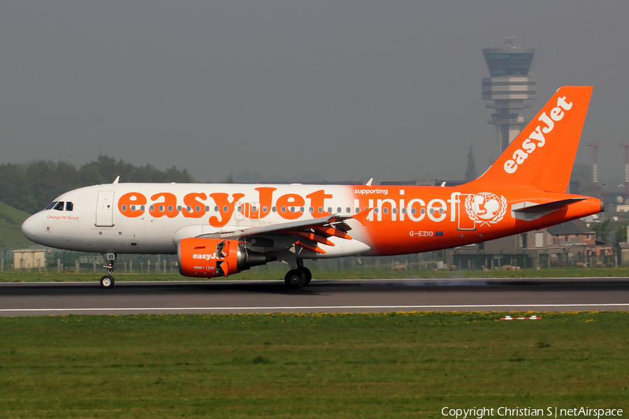 easyJet Airbus A319-111 (G-EZIO) | Photo 240116