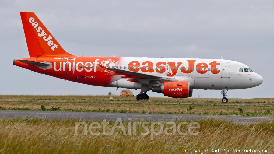 easyJet Airbus A319-111 (G-EZIO) | Photo 237284