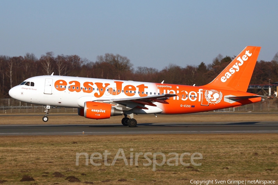 easyJet Airbus A319-111 (G-EZIO) | Photo 23366