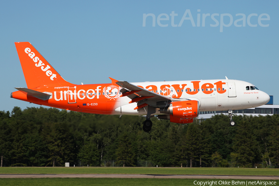 easyJet Airbus A319-111 (G-EZIO) | Photo 79698