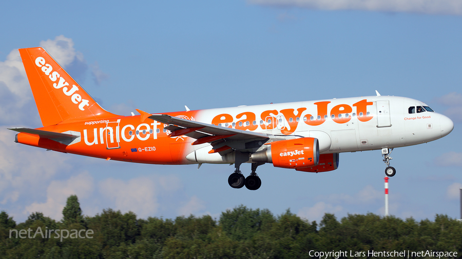 easyJet Airbus A319-111 (G-EZIO) | Photo 84841