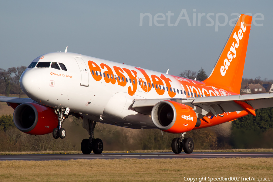 easyJet Airbus A319-111 (G-EZIO) | Photo 23422