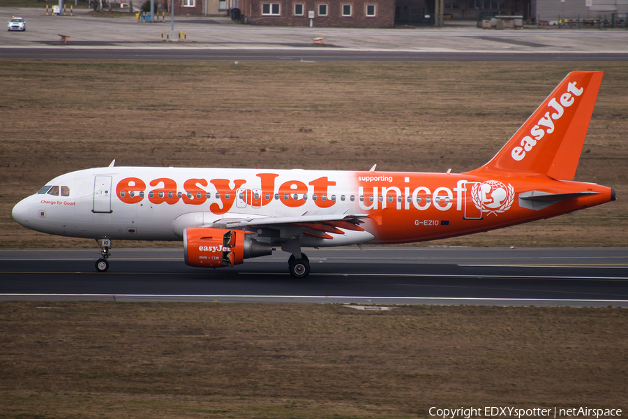 easyJet Airbus A319-111 (G-EZIO) | Photo 276063