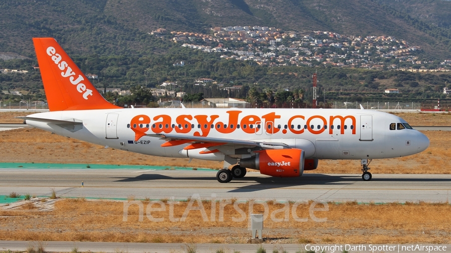 easyJet Airbus A319-111 (G-EZIP) | Photo 212611
