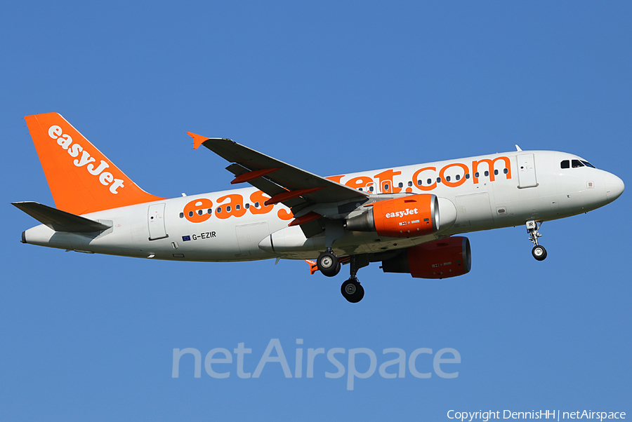 easyJet Airbus A319-111 (G-EZIR) | Photo 361111