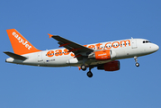 easyJet Airbus A319-111 (G-EZIR) at  Copenhagen - Kastrup, Denmark