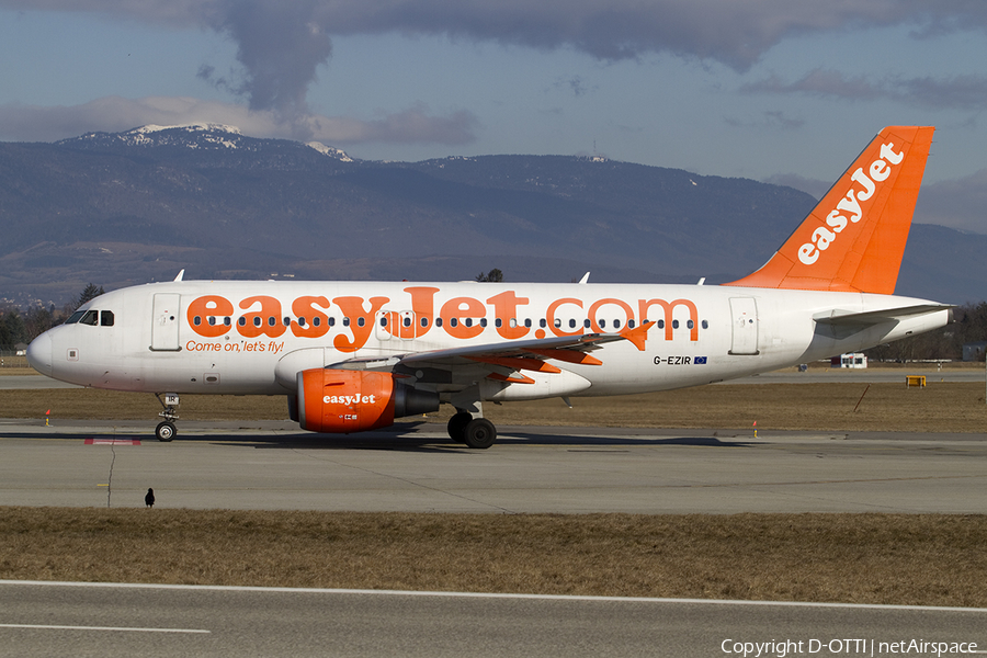 easyJet Airbus A319-111 (G-EZIR) | Photo 376762