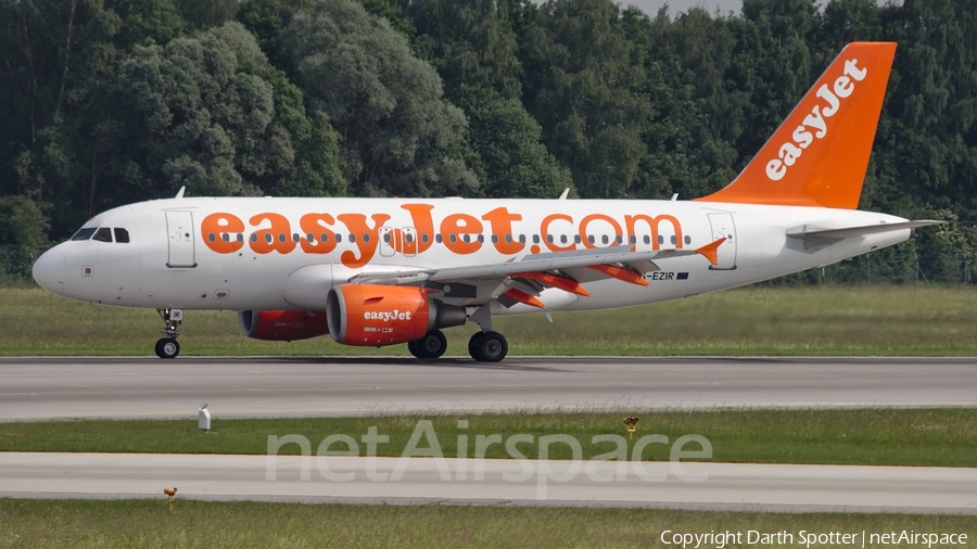 easyJet Airbus A319-111 (G-EZIR) | Photo 229731