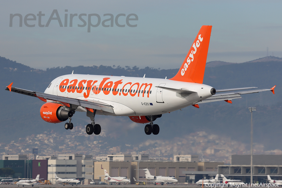 easyJet Airbus A319-111 (G-EZIS) | Photo 402979