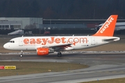 easyJet Airbus A319-111 (G-EZIS) at  Hamburg - Fuhlsbuettel (Helmut Schmidt), Germany
