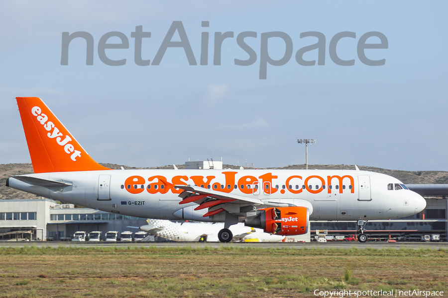 easyJet Airbus A319-111 (G-EZIT) | Photo 208032