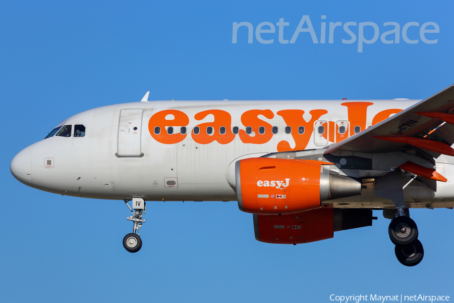 easyJet Airbus A319-111 (G-EZIV) | Photo 179090