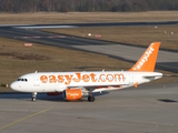 easyJet Airbus A319-111 (G-EZIV) at  Cologne/Bonn, Germany