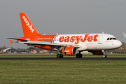 easyJet Airbus A319-111 (G-EZIW) at  Amsterdam - Schiphol, Netherlands