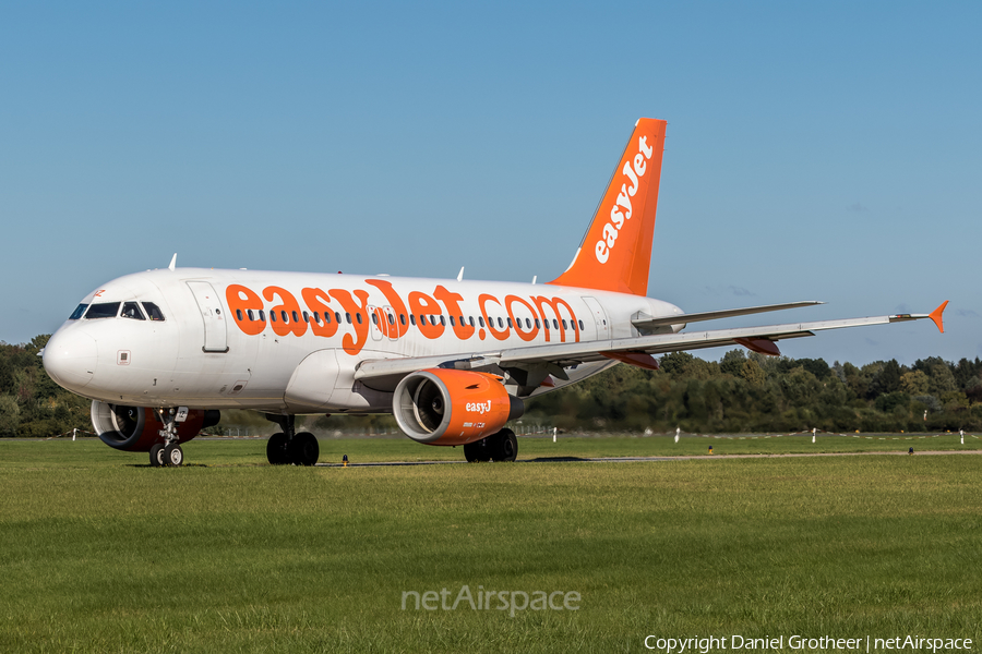 easyJet Airbus A319-111 (G-EZIZ) | Photo 88377