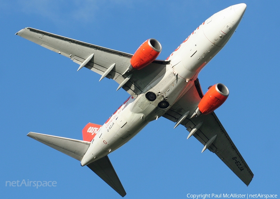 easyJet Boeing 737-73V (G-EZJA) | Photo 4248