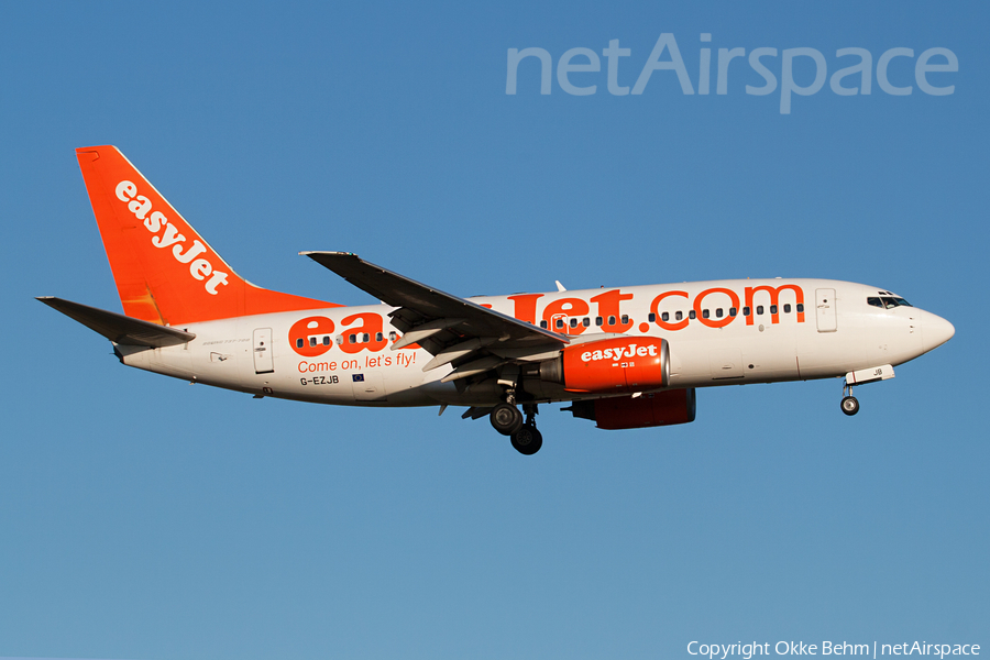 easyJet Boeing 737-73V (G-EZJB) | Photo 72939