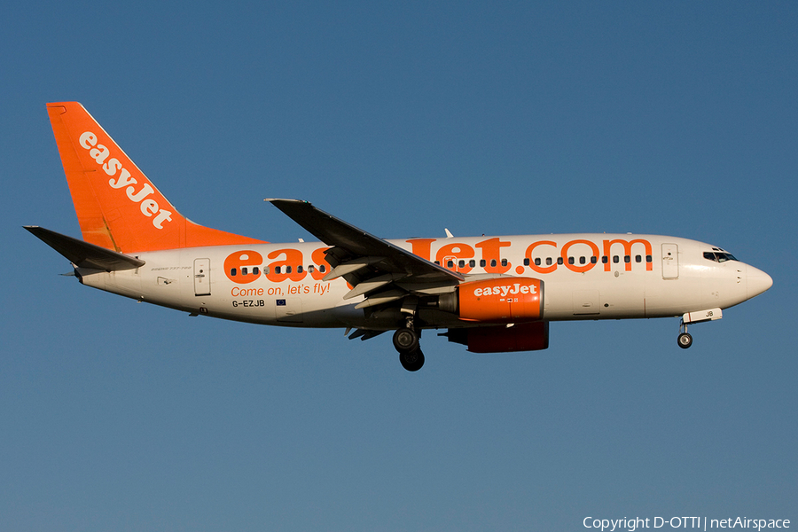 easyJet Boeing 737-73V (G-EZJB) | Photo 266639