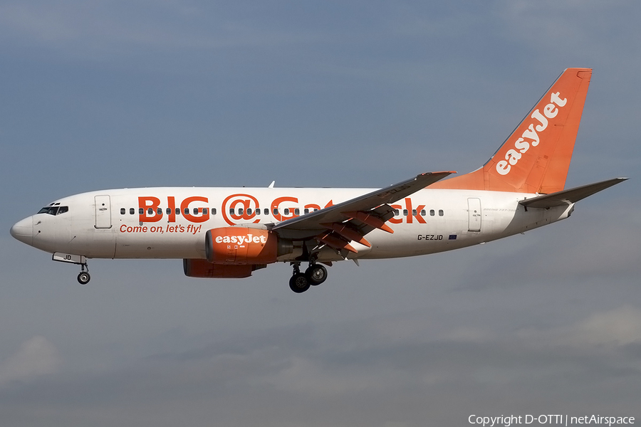 easyJet Boeing 737-73V (G-EZJD) | Photo 164290