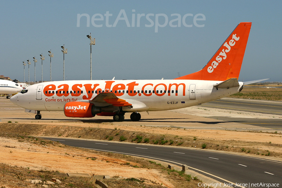 easyJet Boeing 737-73V (G-EZJF) | Photo 387511